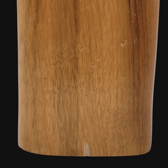 Handcrafted Myrtlewood Madonna Abstract Figurine Statue 12 Inch - Picture 6 of 7